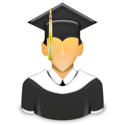 6 University Student Icon Images