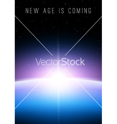 Vector Blue Planet