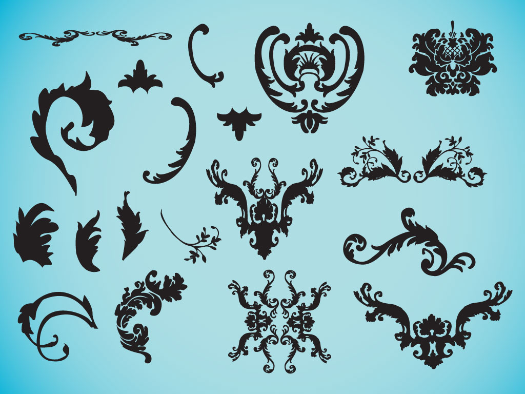 Victorian Decorative Vector Art