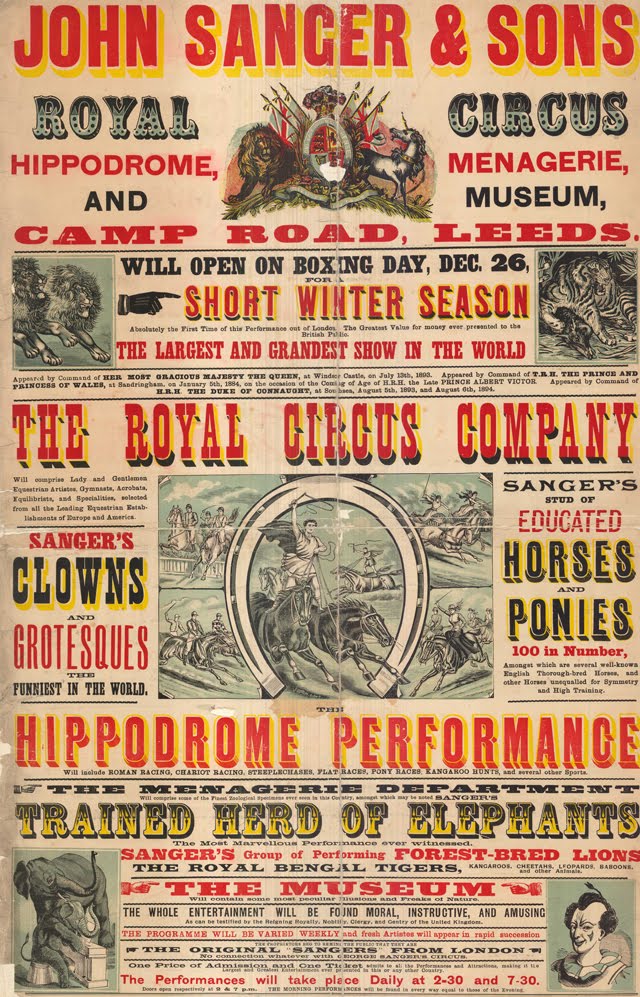 9 Circus Poster Font Images