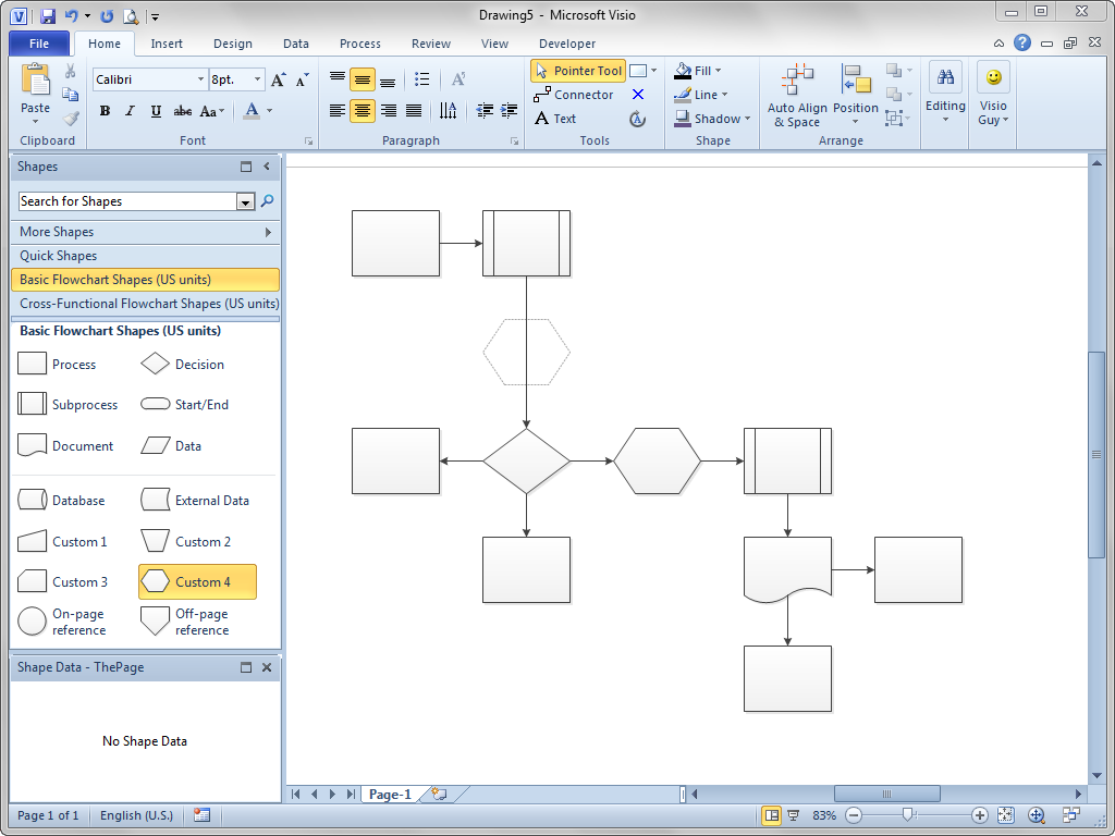 Visio Flowchart Shapes