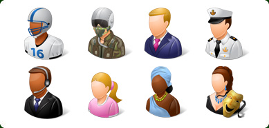 Vista Style People Icon Vista Style People Icon