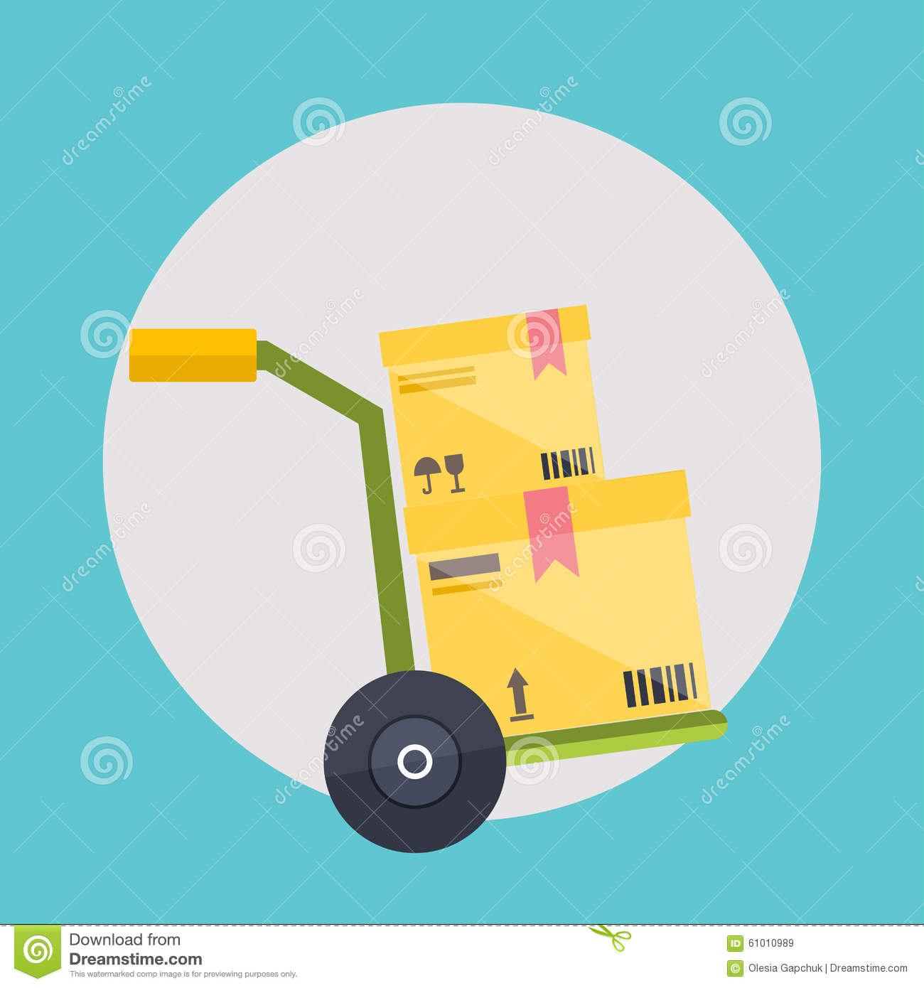 Warehouse Logistics Icon Warehouse Logistics Icon