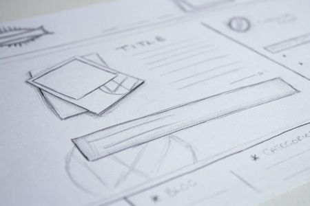 Web Design Sketches