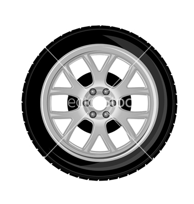 Wheel and Tire Vector