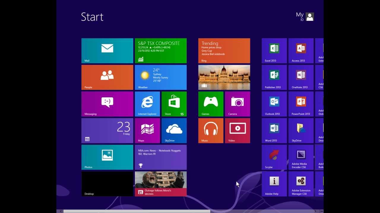 Windows 8 Control Panel Icon
