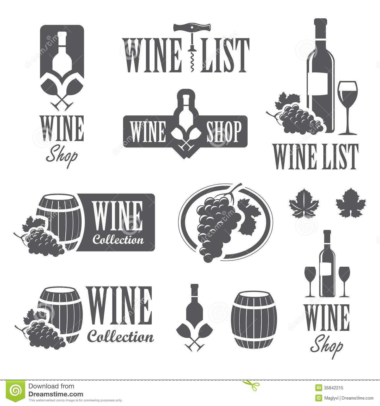 Wine Bottle Vector