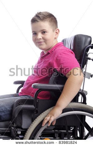 Young Boy Wheelchair
