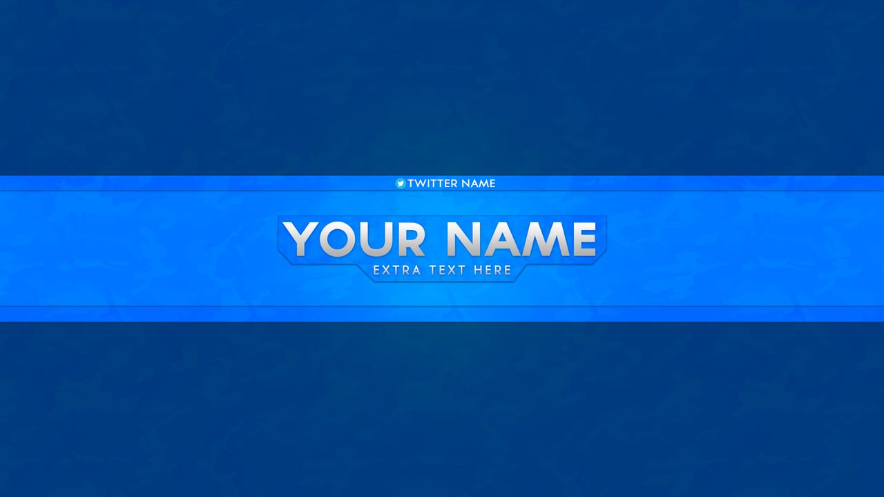 21 YouTube Banner PSD Images - YouTube Banner Template PSD Pertaining To Youtube Banners Template