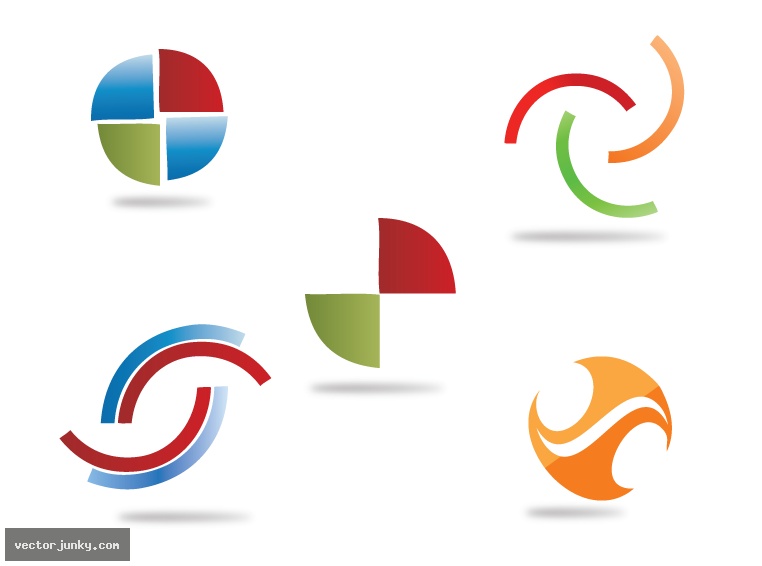 Abstract Shapes Logo Abstract Shapes Logo