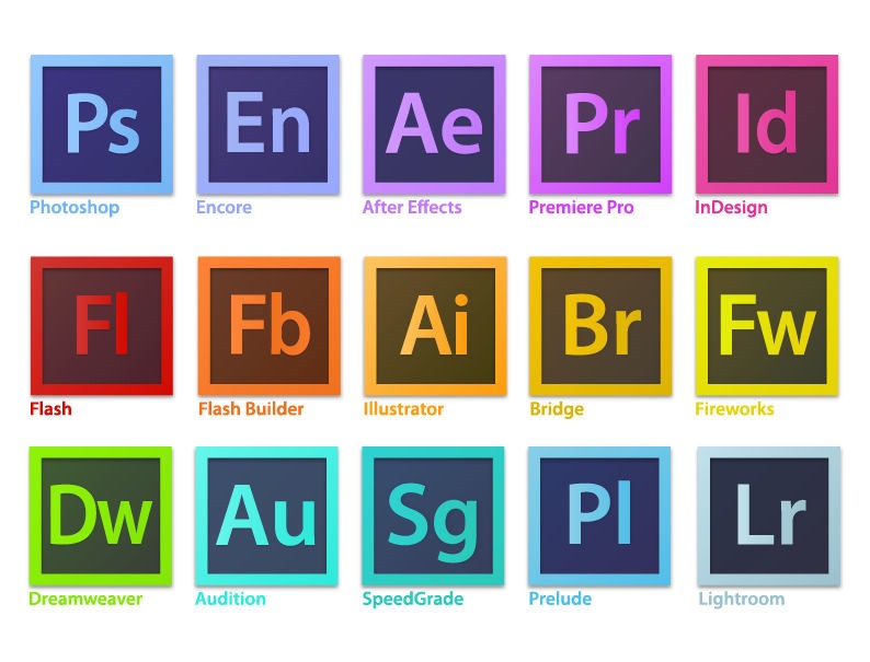 13 Adobe Software Logo Vector Images