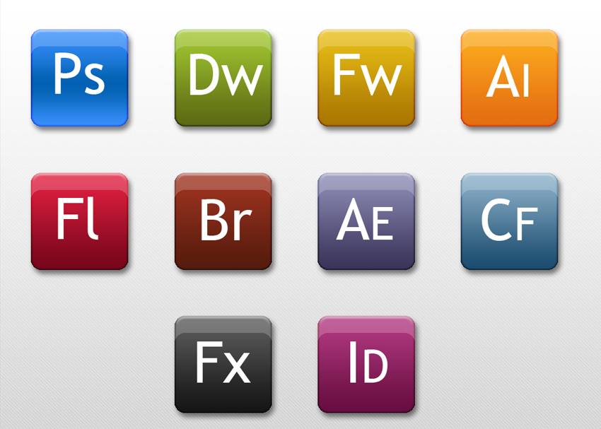 Adobe Icons Creative
