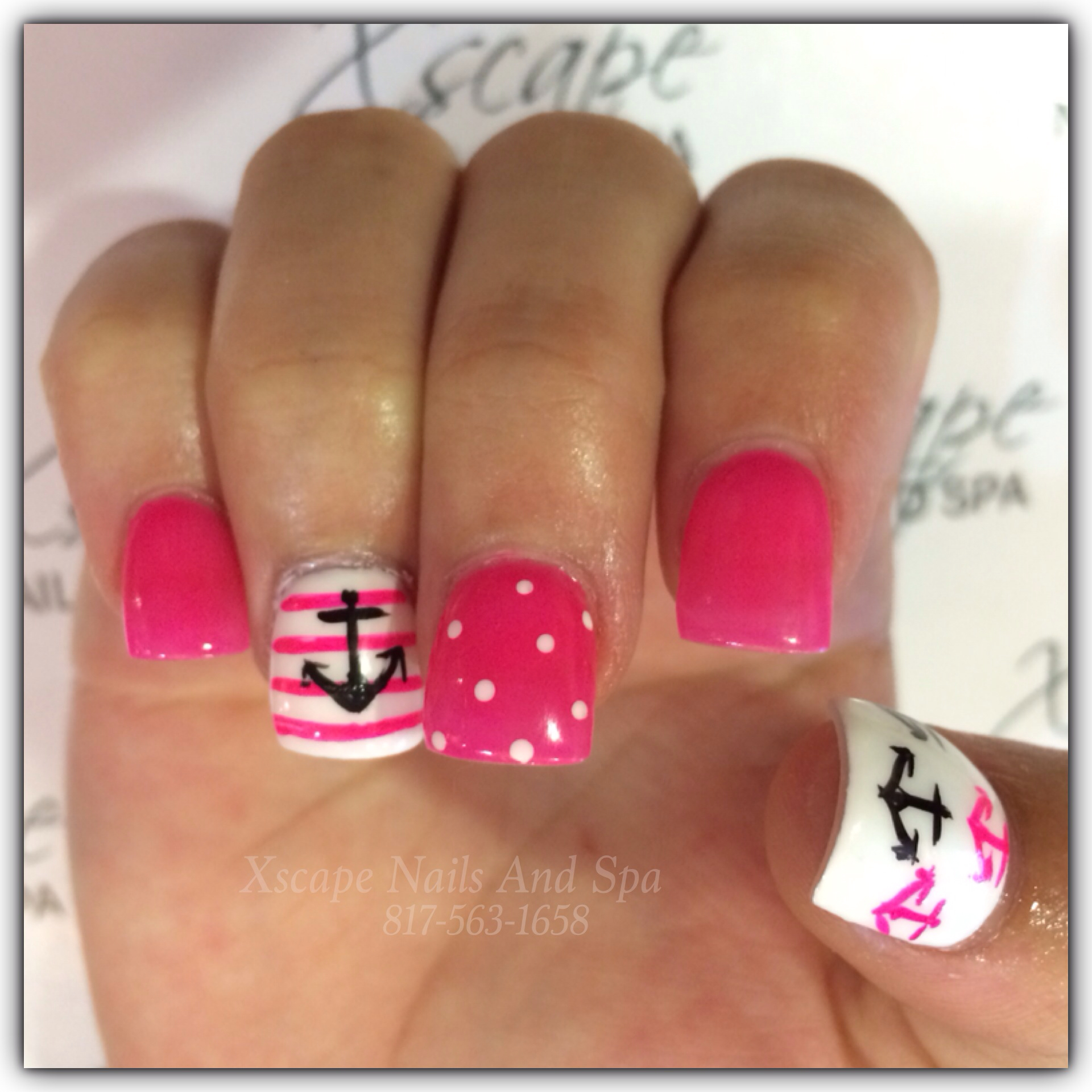 Anchor Nail Design