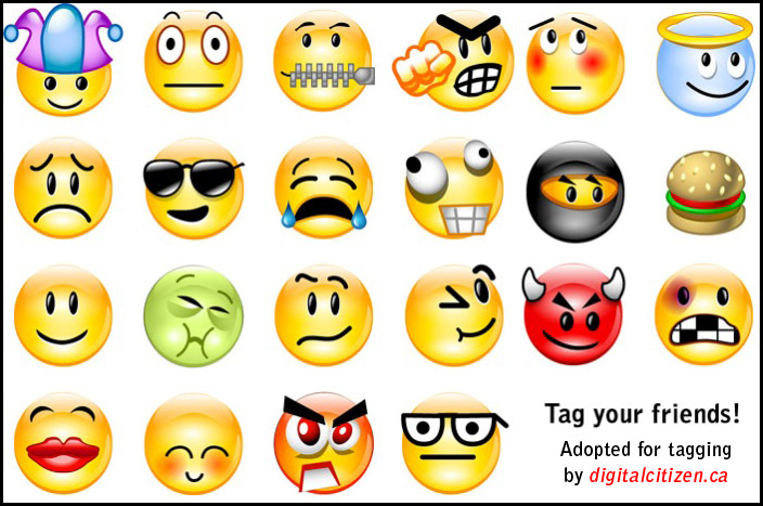 14 Cartoon Icons For Facebook Images - Animated Emoticons for Facebook  Chat, Facebook Cartoon Icon and Animated Facebook Stickers /  