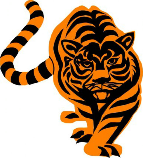 Animated Tiger Clip Art