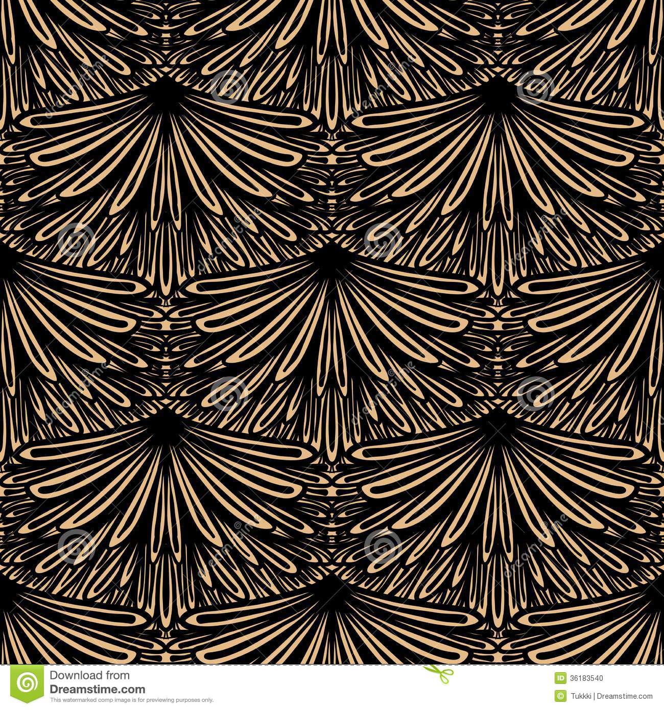 Art Deco Patterns Vector