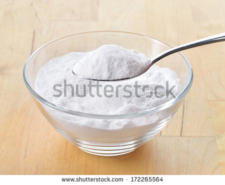 Baking Soda On Spoon