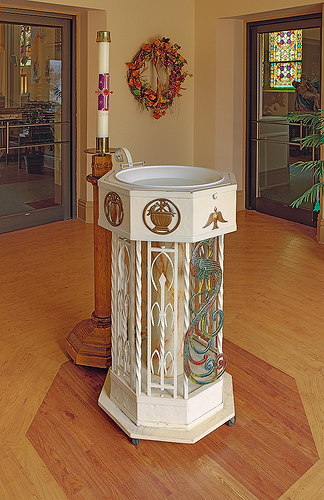 Baptismal Font Catholic Church