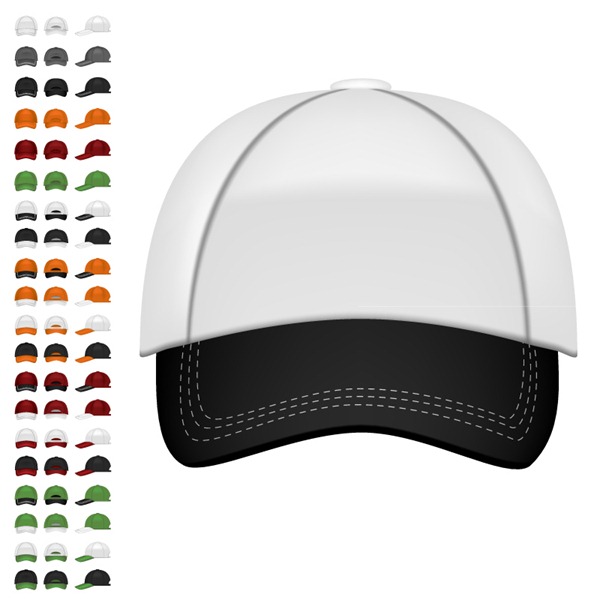 Baseball Cap Vector Template Baseball Cap Vector Template