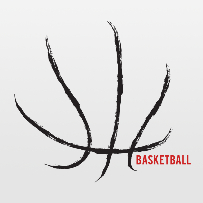 Basketball Outline Vector Basketball Outline Vector