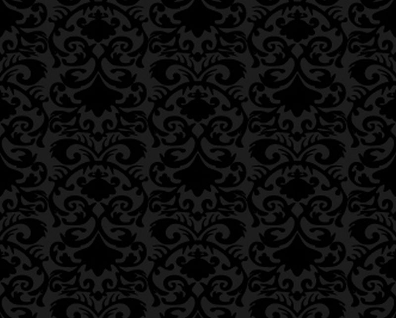 Black Floral Designs Patterns