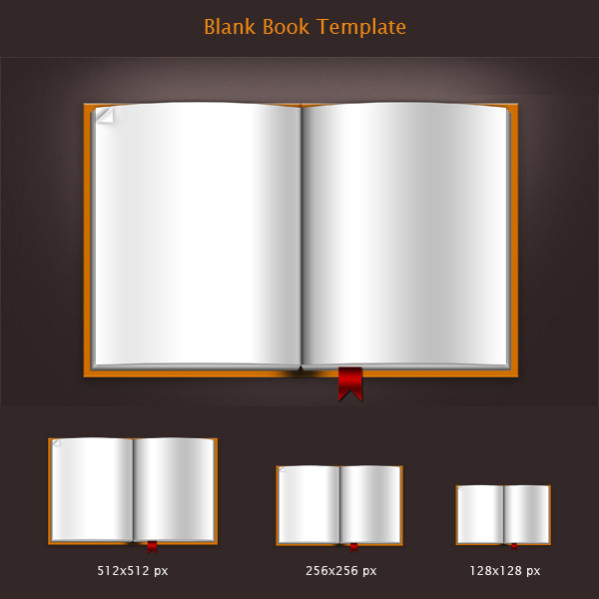 Blank Book Template