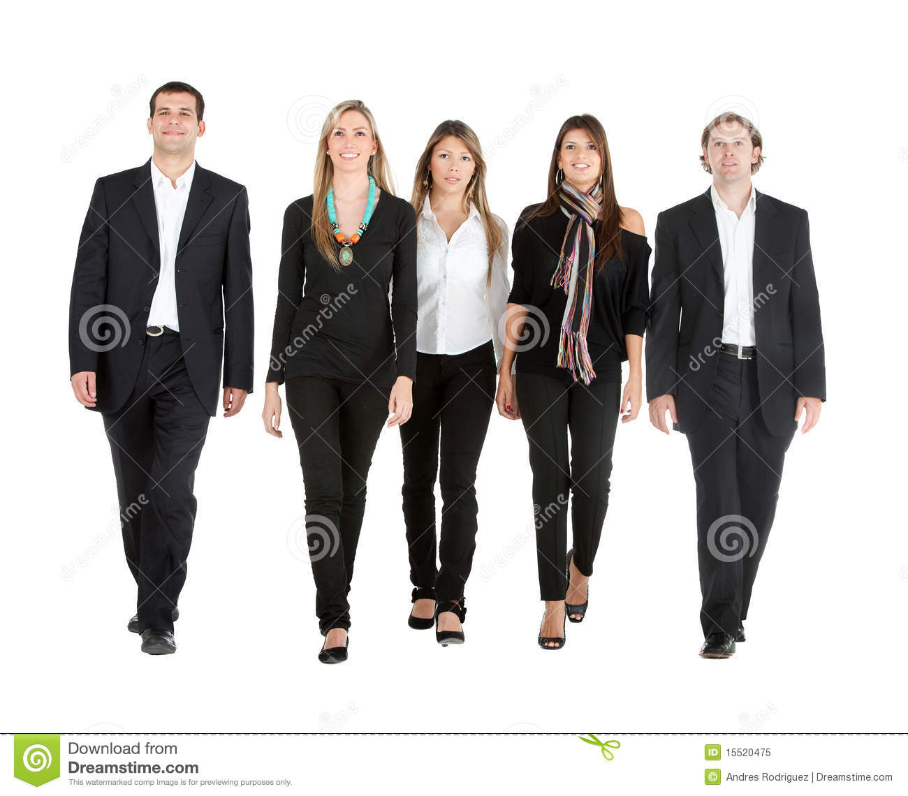 Business People Walking