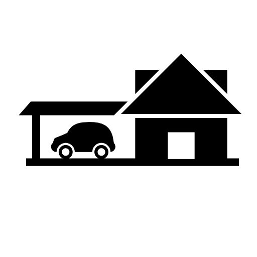 Car and House Icon