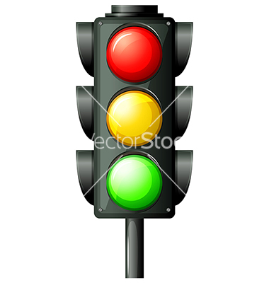 Cartoon Traffic Light