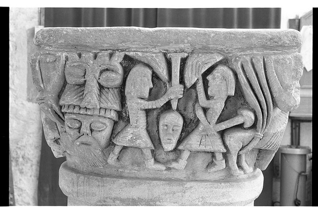 Carved Stone Font
