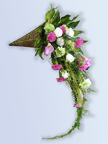 Cascade Flower Arrangement Design