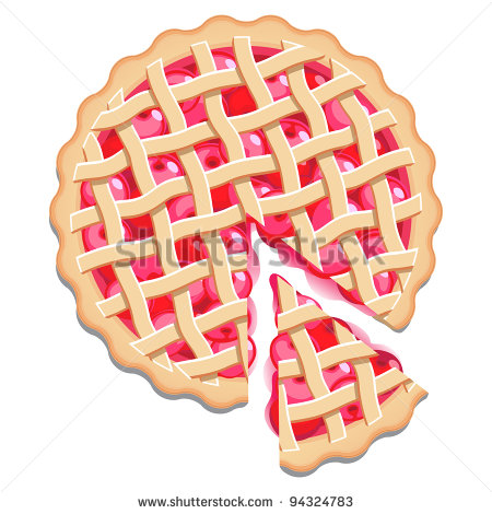 Cherry Pie Slice Clip Art