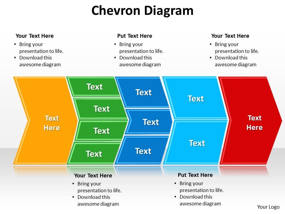 Chevron Diagram PowerPoint Template