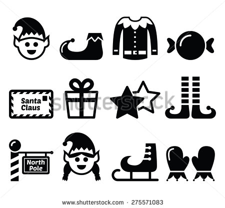 Christmas Elves Icons
