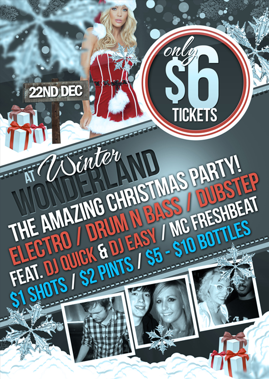 Christmas Party Flyer Free Download