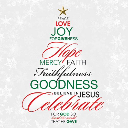 20 Words Christmas Trees Free Graphics Images