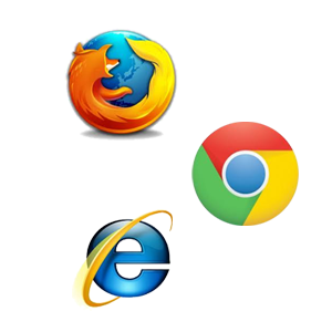 Chrome Firefox Internet Explorer Icon