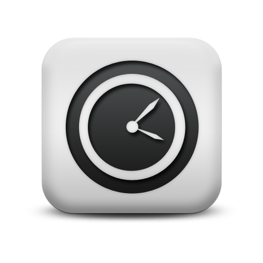 Clock Icon No White Background