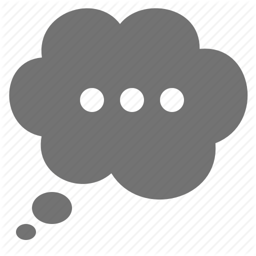 Cloud Thought Bubbles Social Thinking