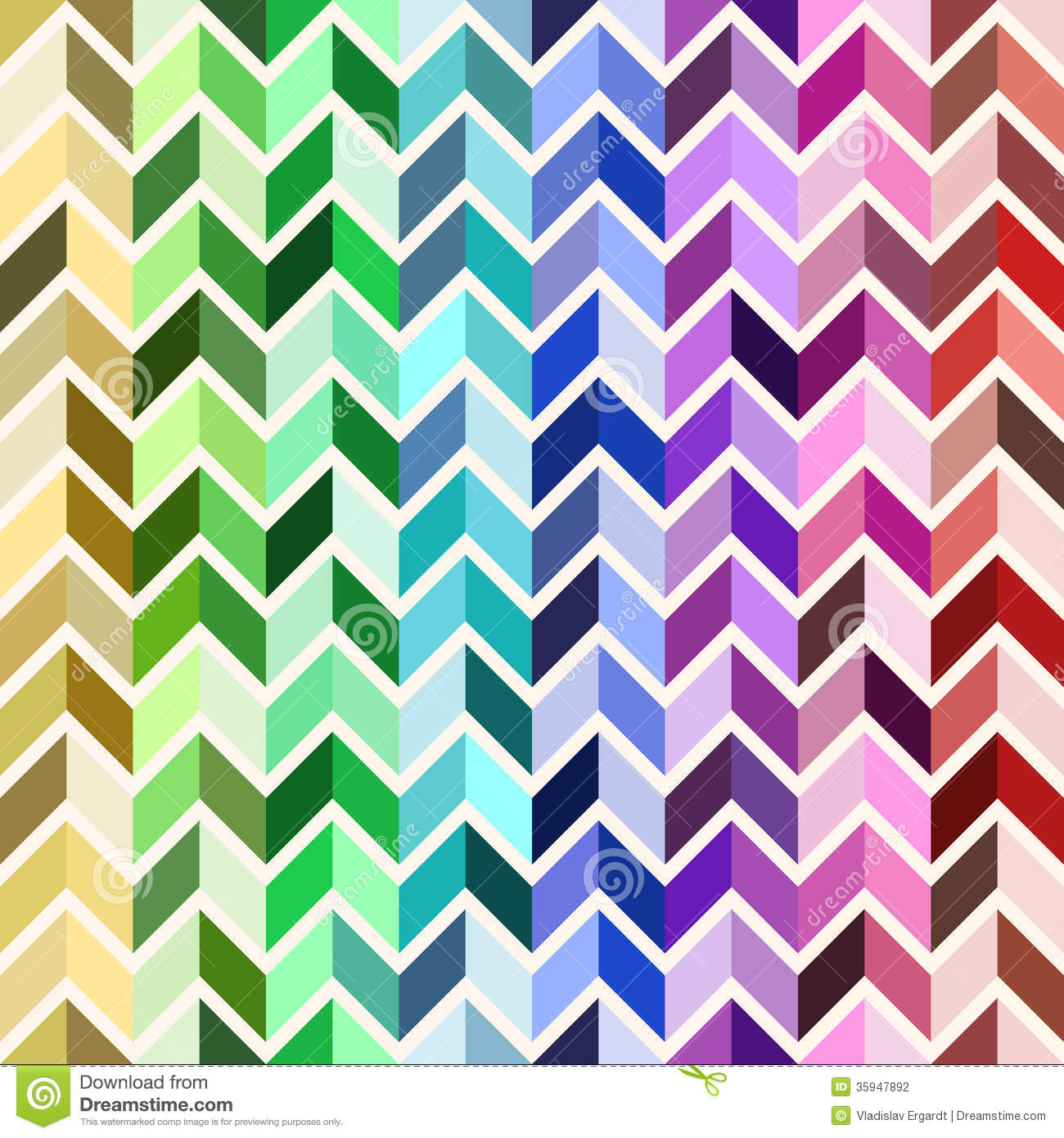 Colorful Geometric Patterns Color