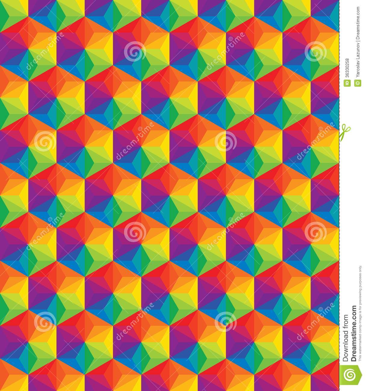 Colorful Geometric Shapes Patterns