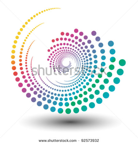 Colorful Swirl Designs Vector Logo