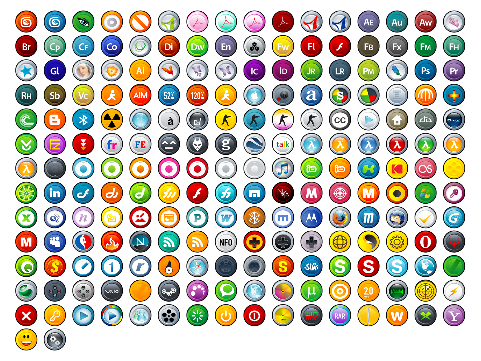 Computer Software Icons Computer Software Icons