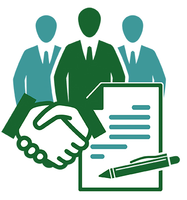 Contract Agreement Icon Contract Agreement Icon