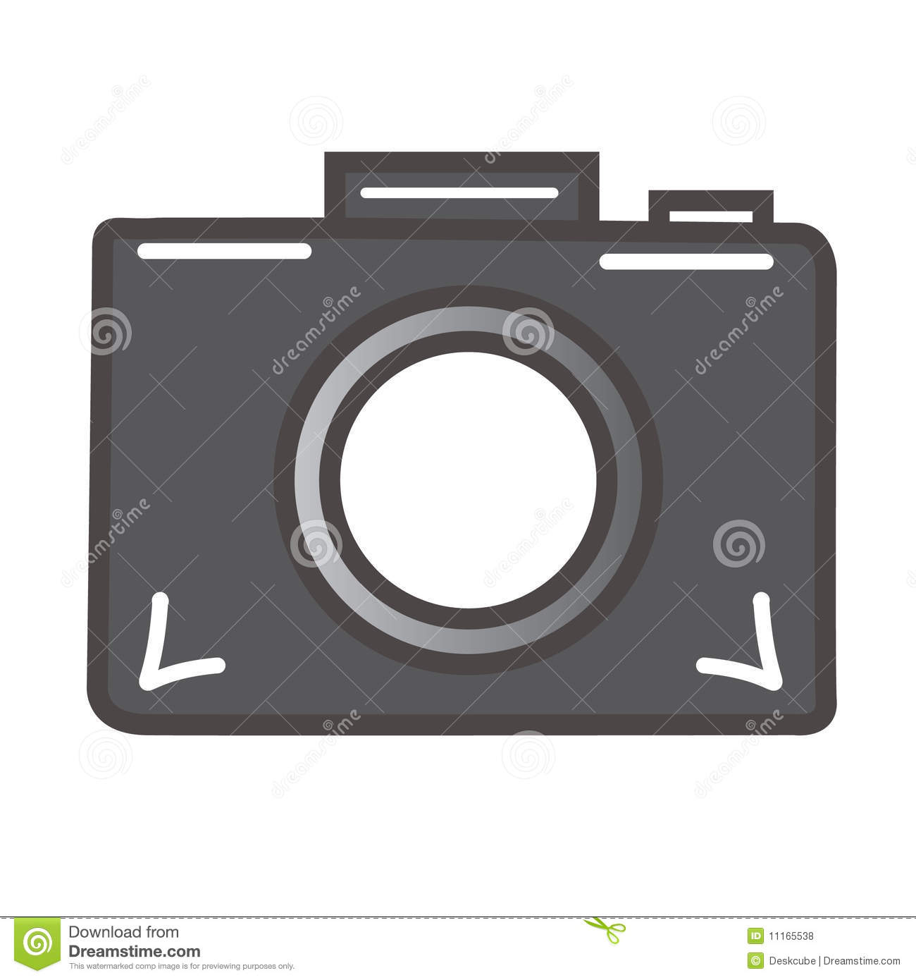 Digital Camera Icons Symbols