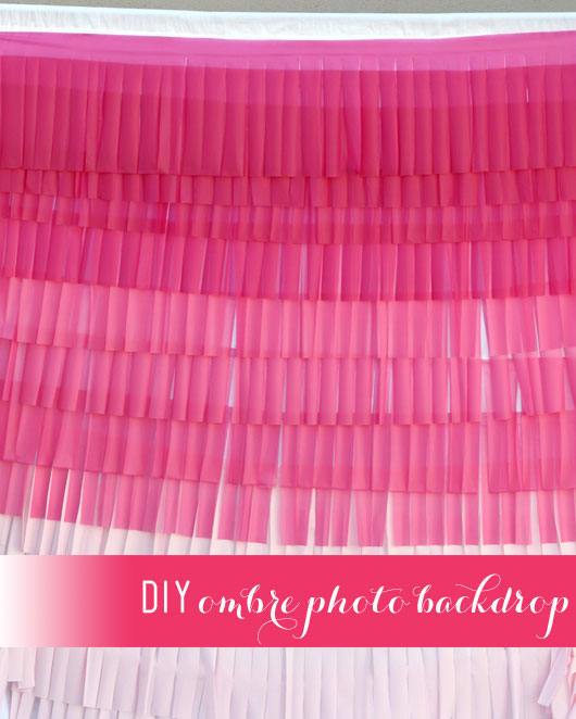 DIY Photo Booth Backdrop Ideas