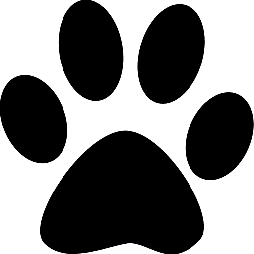 Dog Paw Print Shape