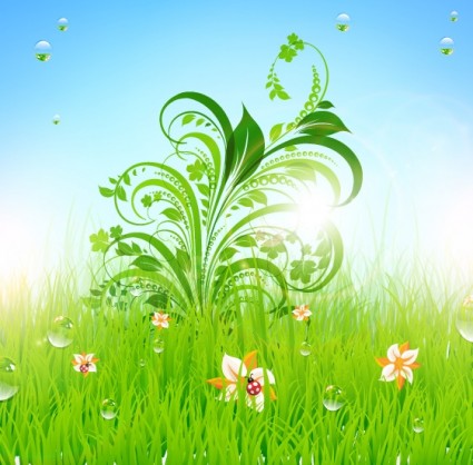 Download Vector Grass Pattern