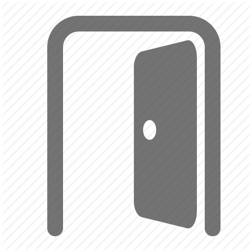 Entrance Door Icon Entrance Door Icon