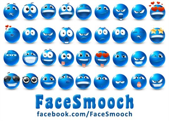 Facebook Smiley Emoticons Animated